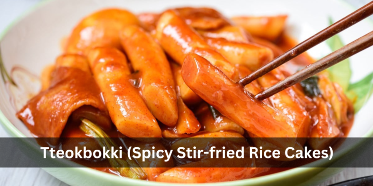 Tteokbokki (Spicy Stir-fried Rice Cakes)